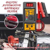 Car Battery Load Tester Digital Auto Battery Analyzer Diagnostic Professional 12V/24V Scanner For Motorcycle Road Trip Truck