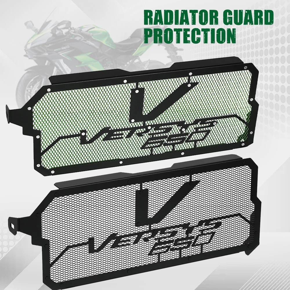 

Versys650 Radiator Guard Protective Cover Protector FOR Kawasaki Versys 650 2015 2016 2017 2018 2019 2020 2021 2022 2023 2024