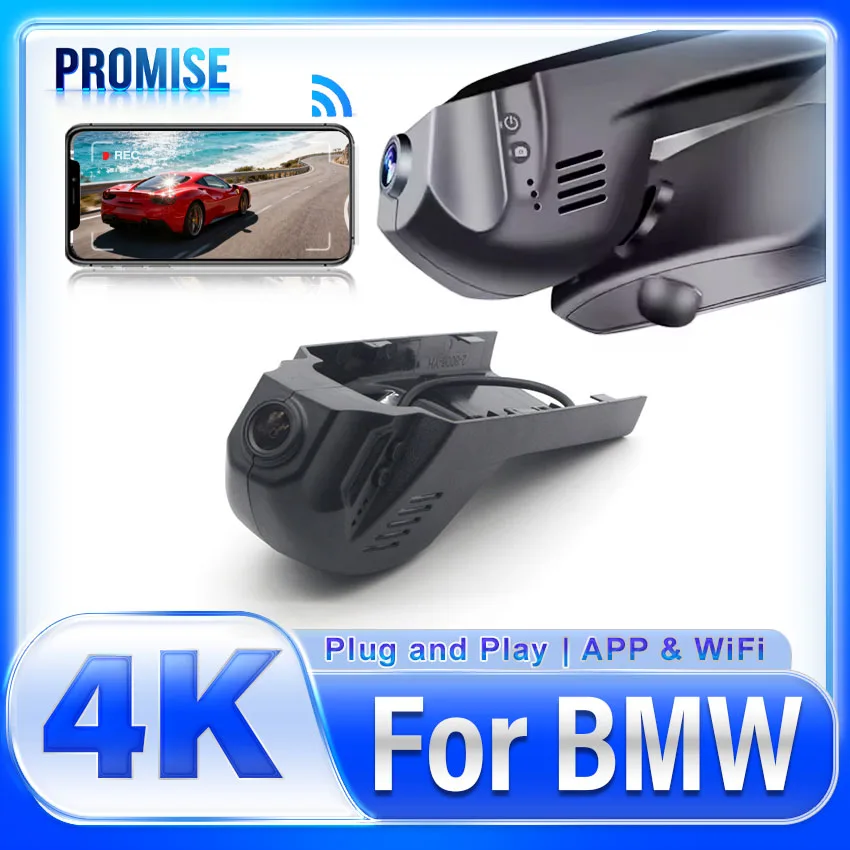 

Новый! Автомобильный видеорегистратор Plug and Play, Wi-Fi, видеорегистратор, камера 170 ° Для BMW 1/3/5/X1/X3/X5 F10 F15 F20 F25 F40 F48 F31 Dashcam