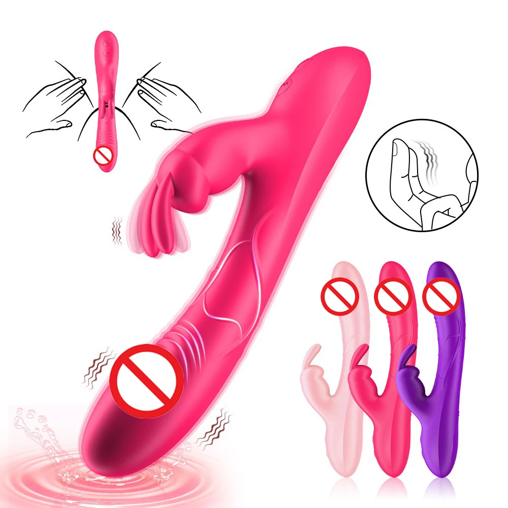 Rabbit Vibrator Realistic Dildo Sex Toys for Women 10 Vibration G Spot Clitoral Vibrators Stimulator Sextoy for Adults Goods 18+