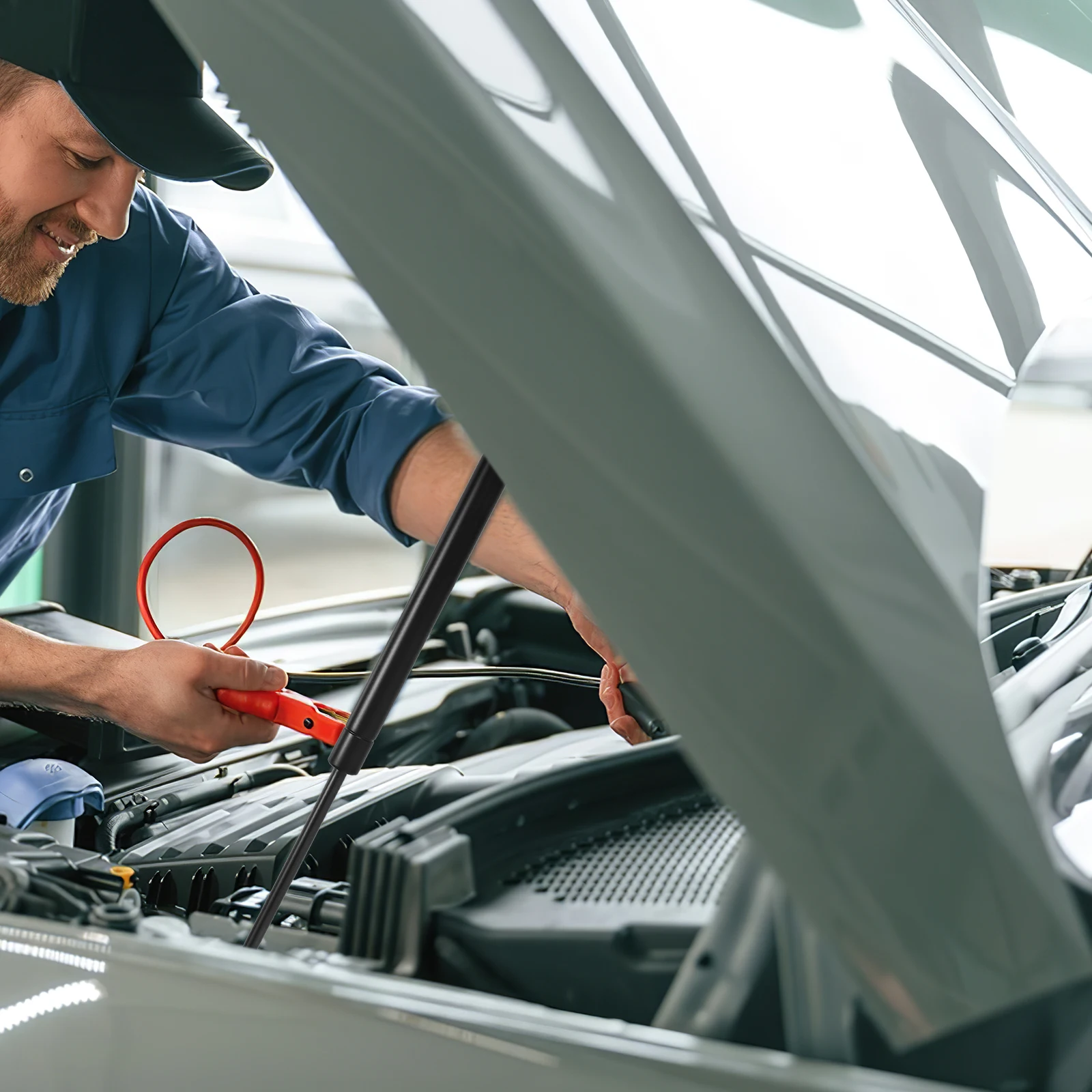 

2 шт., газовая пружина, стойка, прочная подъемная опора, мебельные петли, шкаф, кемпер, дверной амортизатор, замена стойки