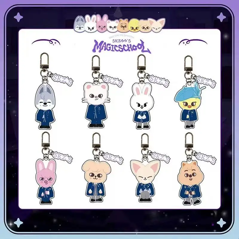 SKZOO Academy of Magic Acrylic Keychain: Collectible goodies, birthday gifts, couples' accessories, backpack pendants