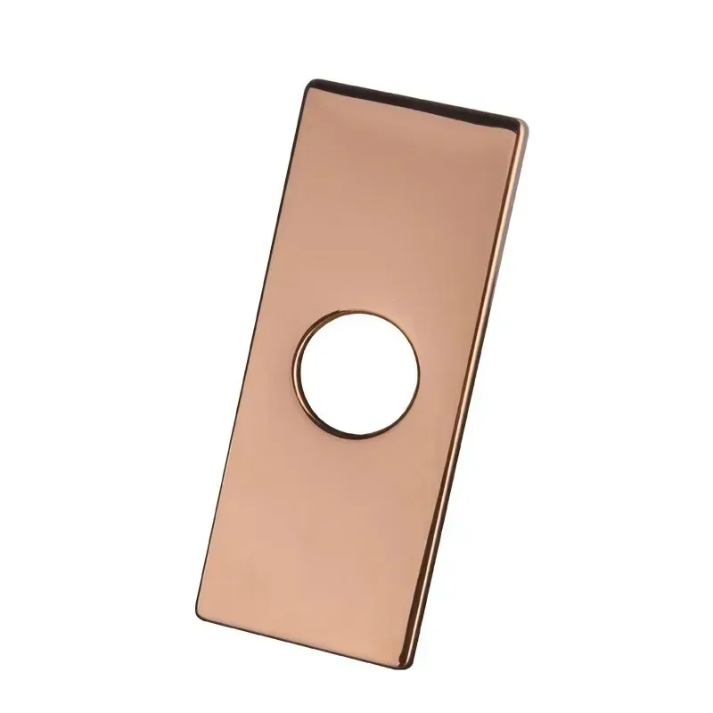 New 1Pcs Black /Gray /Gold 6 Inch 304 for Bathroom Kitchen Sink Faucet Bathroom Accessories Hole Cover Deck Plate Decorate Cover