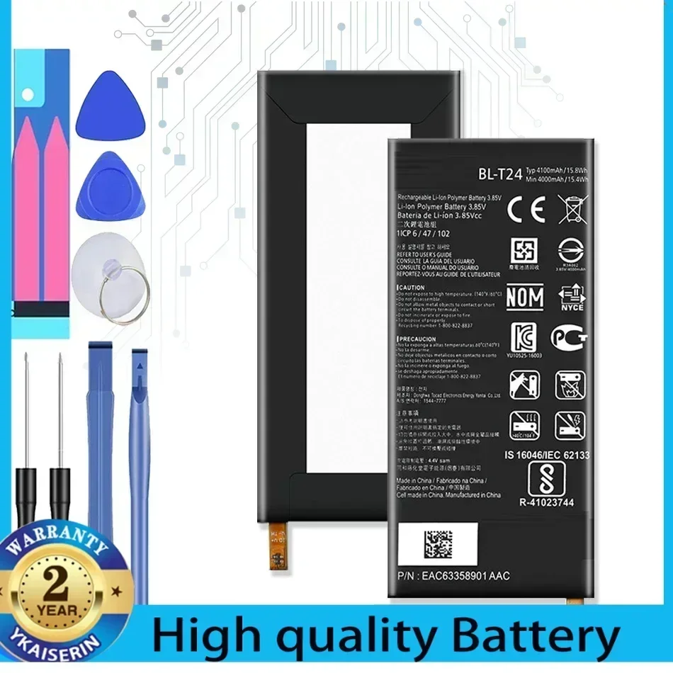 Phone BL-T37 BL-T30 BL-45F1F BL-T23 BL-T24 BL-T28 BL-S3 Battery for LG X Power 2 II V40 X-Cam H970 ThinQ Q710 Q8 Batteries