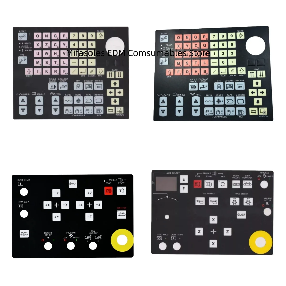 

Wire Cutting Accessory Keyboard Panel Operation Control Membrane Panel Button Film for Mazak CNC Machine