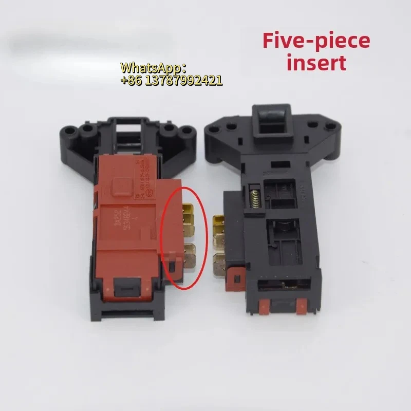 For Drum Washer Door Lock Micro Delay Switch 5-Inserts