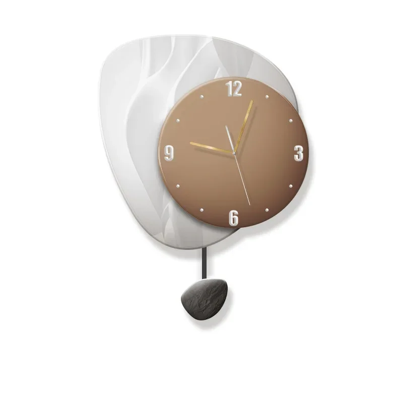 Time comes and goes, dining room decorative painting, dining room with clock hanging painting, living room creative clock
