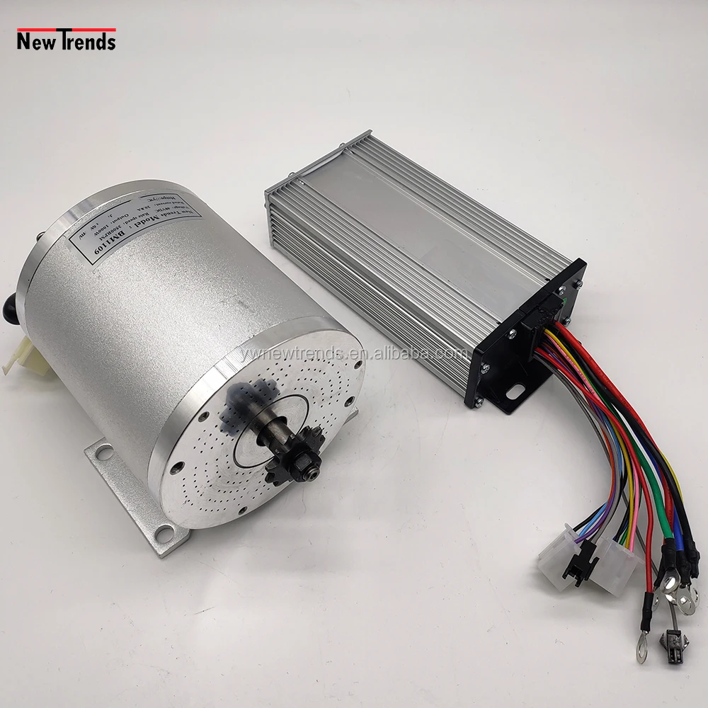 800W 48V 36V High Speed Electric Scooter Car Golf Cart Brushless Motor and Controller Children Car Motor Kit /Dc Brushless Motor