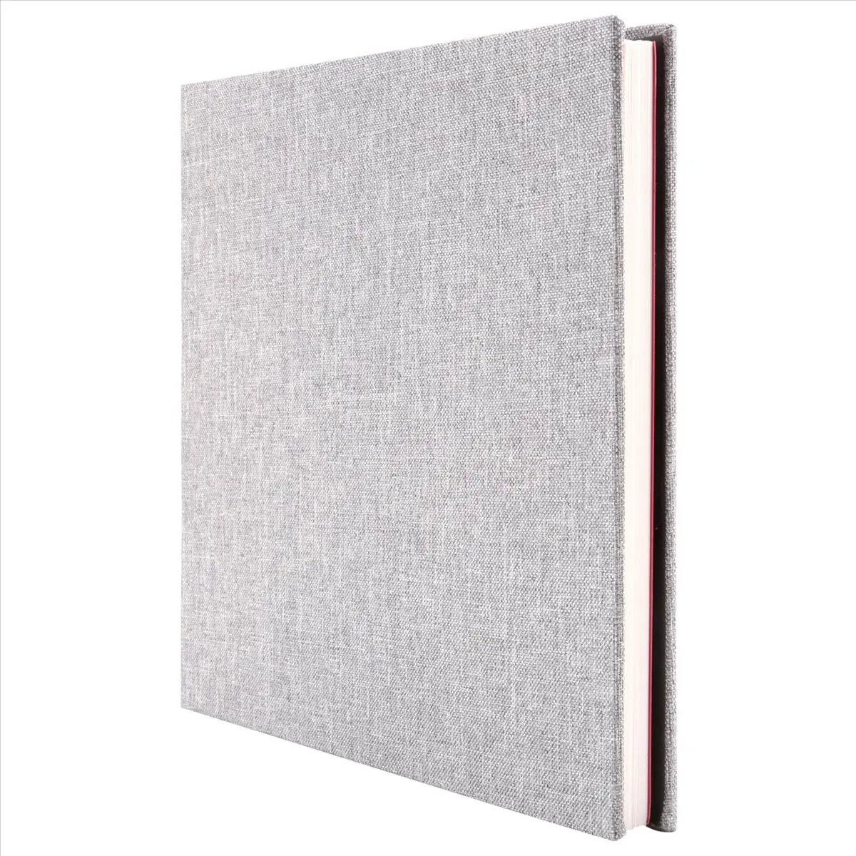 ABJS Photo Album Scrapbook Linen Art DIY Memory Book Thick Pages with Protective Film Save Images Permanently,Best Gift Choice