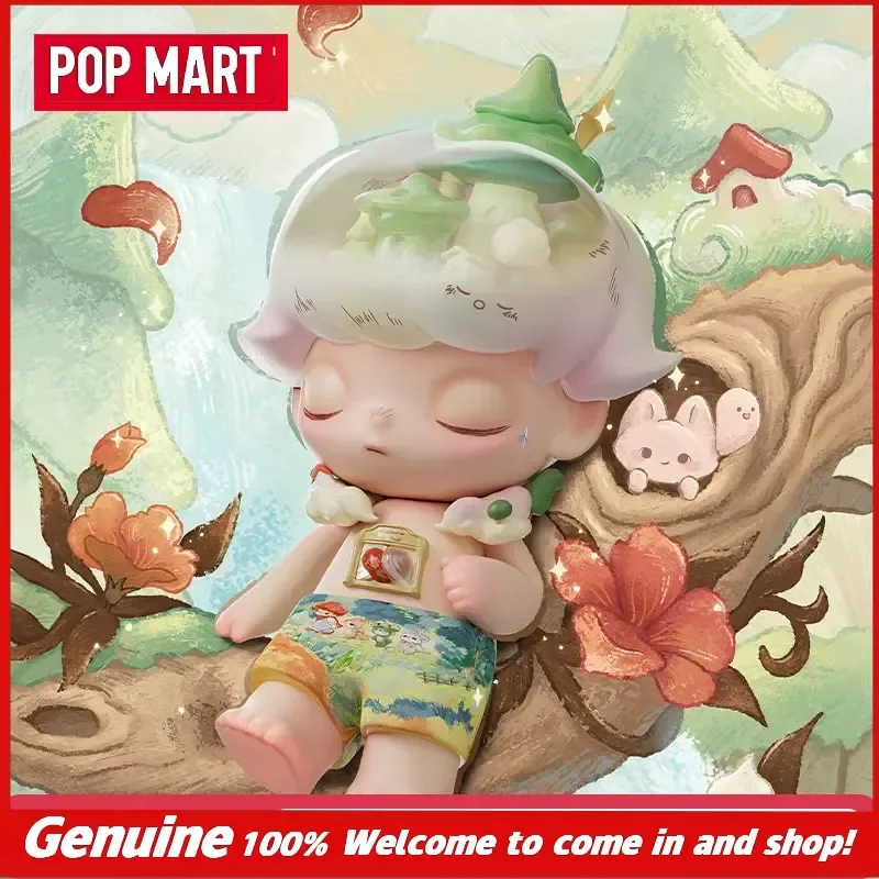 

New Genuine Pop Mart Mega Just Dimoo 400% Dream Field Collectible Art Toy Desktop Ornament Home Decor Gift For Adult Collectors