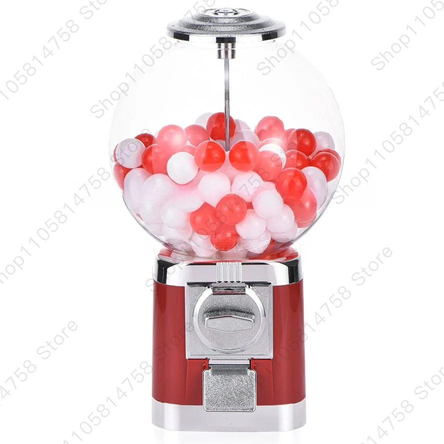 32MM small commercial egg twisting machine desktop toy round candy machine lottery (free 100 balls)