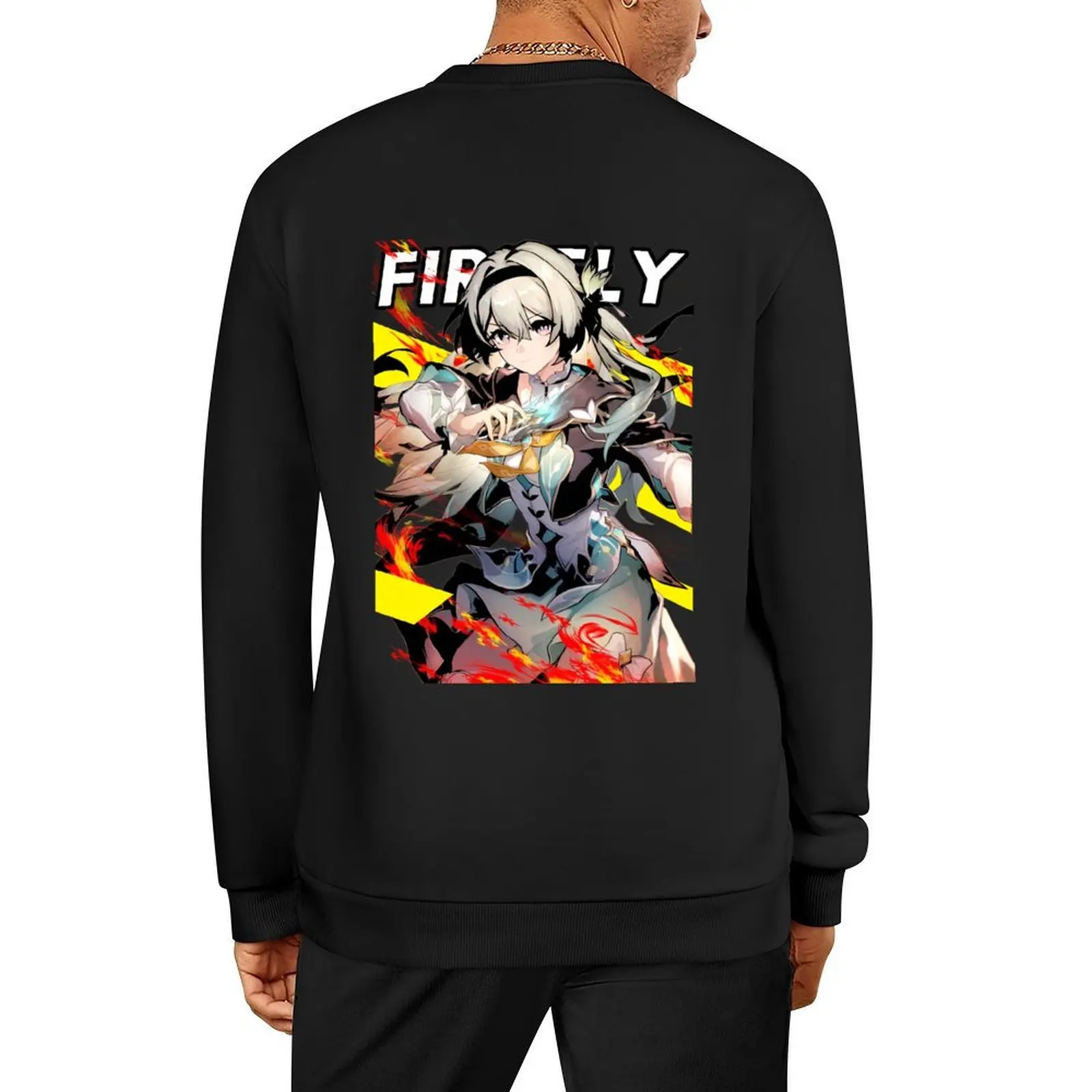 

Firefly honkai star rail Shirt fan Firefly t shirt Hotaru Star rail Sticker Waifu Star rail gift case V04 Pullover