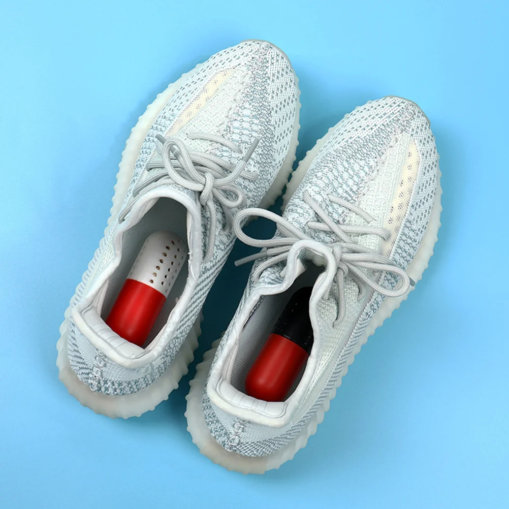 2pcs Shoe Deodorizer Capsule Plastic Simple Design For Fresh Dry Storage Wardrobe Closet Dorm Home Sports Shoes Tool