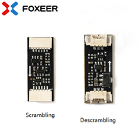 FOXEER FPV Video Scrambler Analog Signal Scrambling Input Voltage 5V, Descrambling Input Voltage 5-36V for RC FPV Drone