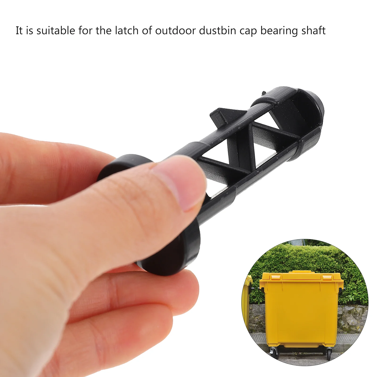 10 Pcs Dust Box Garbage Can Trash Latch Bolts Cans Outdoor Plastic Dustbin Trashcan Lid Plugs Link