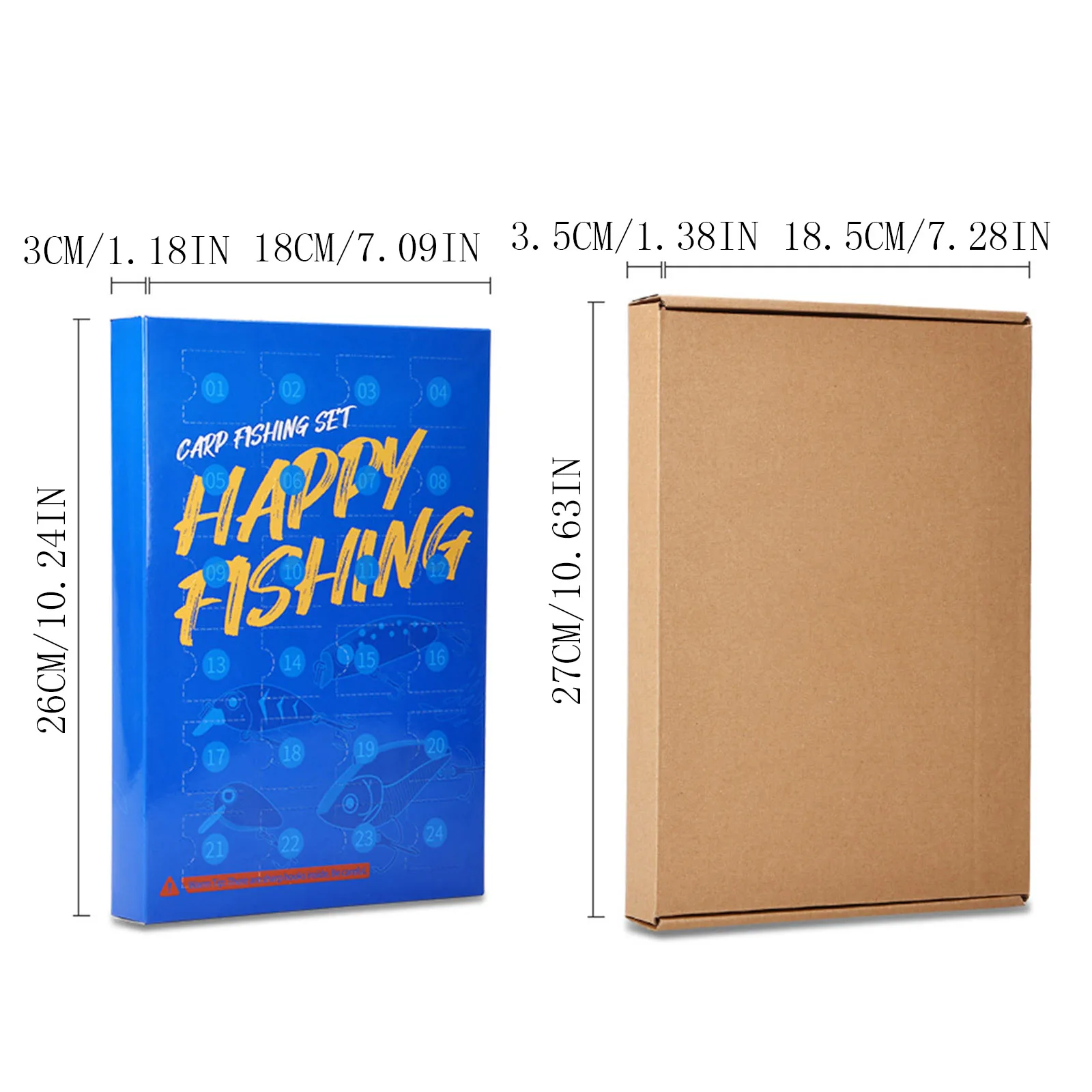 Kalendarz zegarowy do klasy 2025 Kalendarz adwentowy wędkarski dla mężczyzn, dorosłych wędkarzy, nastolatków, dzieci, kalendarz świąteczny, zegar zasilany z gniazda.