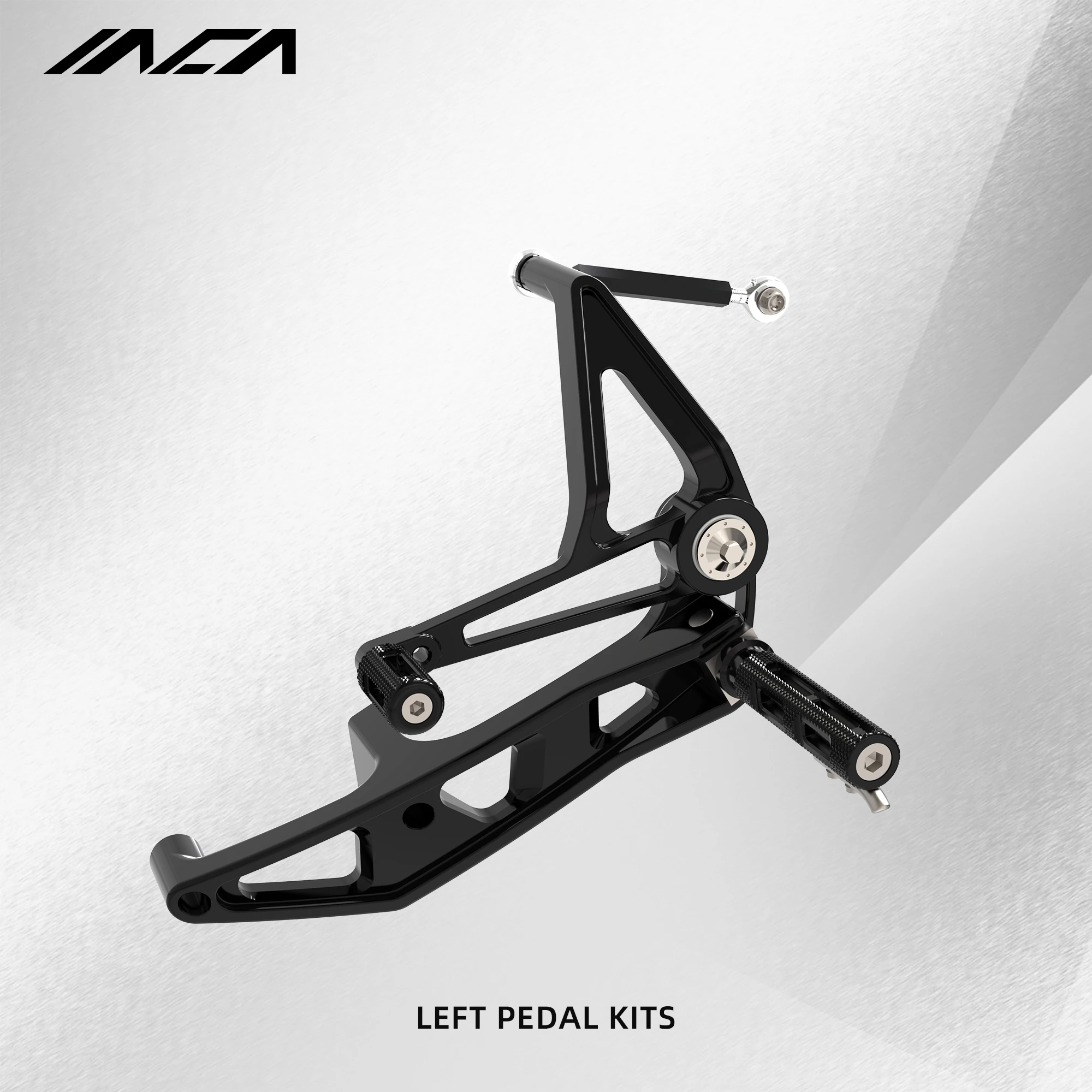 For Inca king Adjustable CNC Aluminum Alloy Lower Foot Peg Assembly Lightweight New China-Chic Design