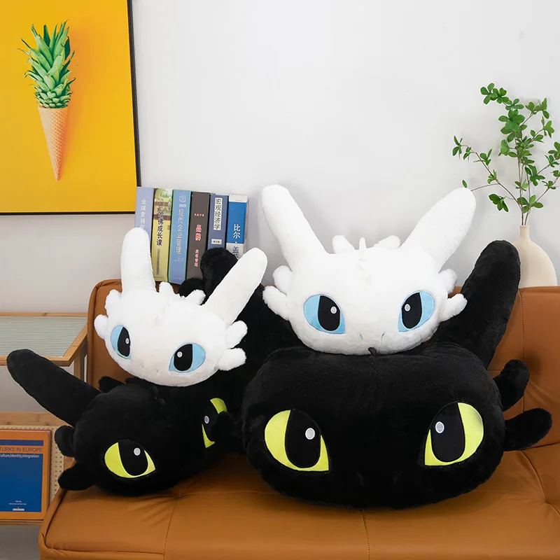 Kawaii How To Train Your Dragon Toothless Anime Peripheral Pillows Boys and Girls Sofa Cushions Doll Accessories Holiday Gifts