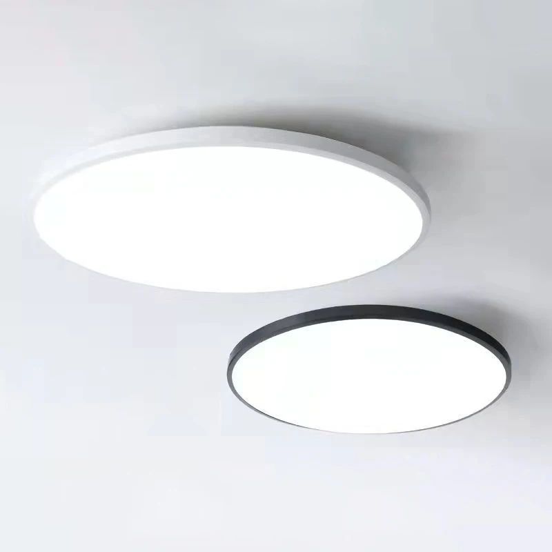 1Pc Plafoniera a LED a tripla prova Lampade e lanterne a prova di umidità Luci rotonde semplici per camera da letto Lampade e lanterne per balcone