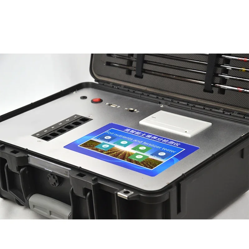 Highly Intelligent Soil Nutrient Detector Soil Testing Formula Instrument Manufacturer Price Android System Analyzer