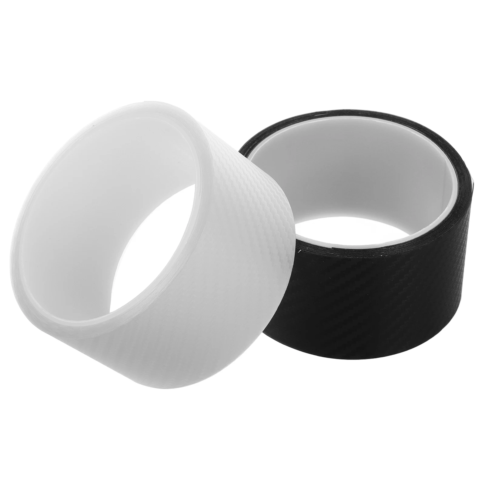 

3D Carbon Fiber Car Door Protector Scratch Shield Trims Stylish Vehicle Door Sill Protector