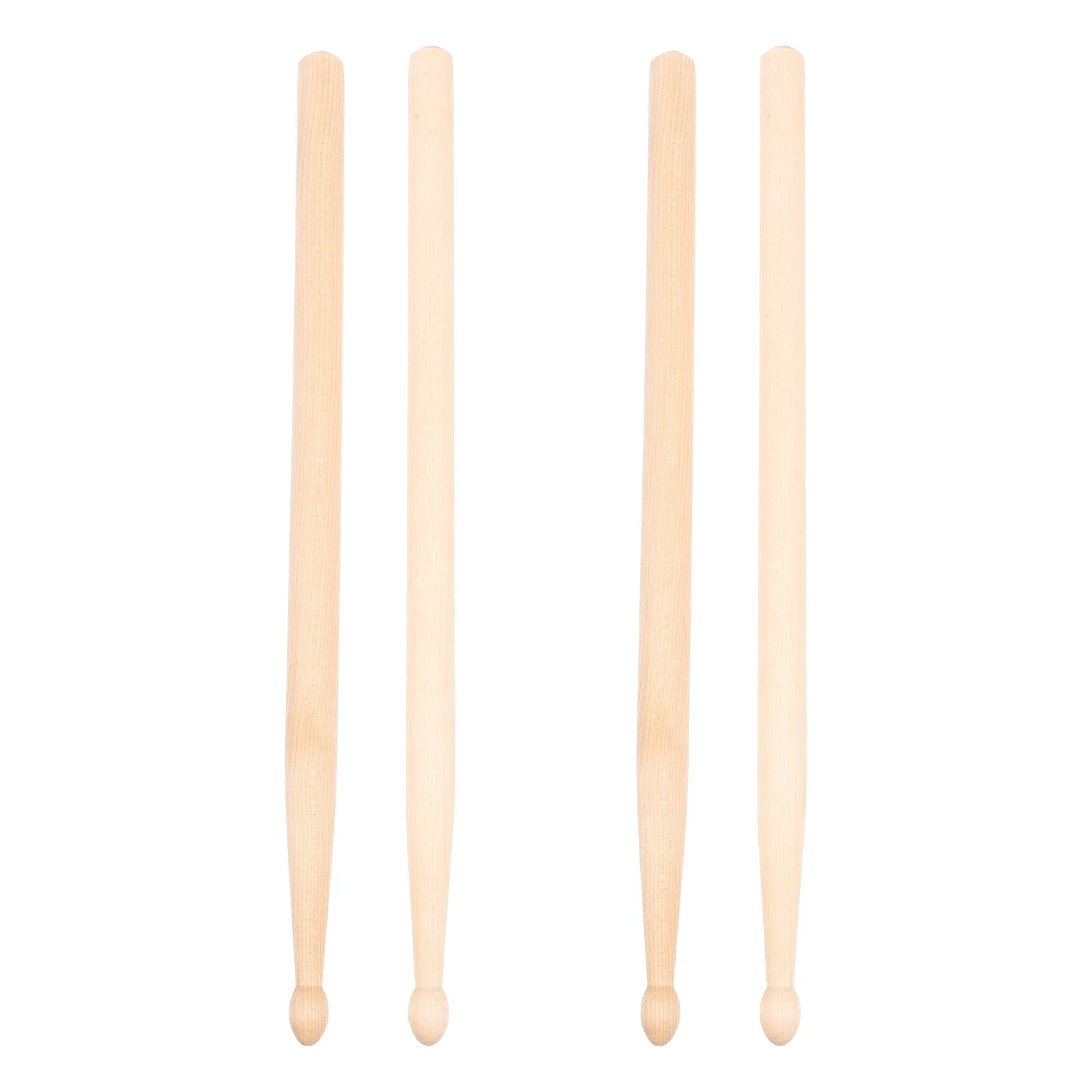 2 Pairs Percussion Sticks Children's Drumsticks Accessories Maple Toddler Instruments
