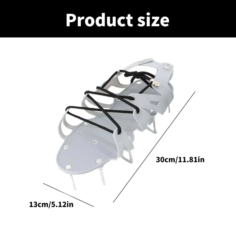 芝生エアレーターサンダル多機能芝生エアレーターシューズ効果的な土壌エアレーションとガーデニングの快適さのための調節可能なネイルシューズ