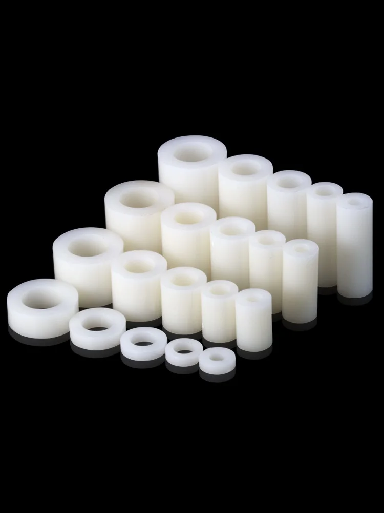M3M4M5M6M8 ABS Isolation Spalte Kunststoff Isolierung Nylon Stud Pad Hohe Unterlegscheibe Dichtung PCB Platine Unterstützung Spalte Spacer