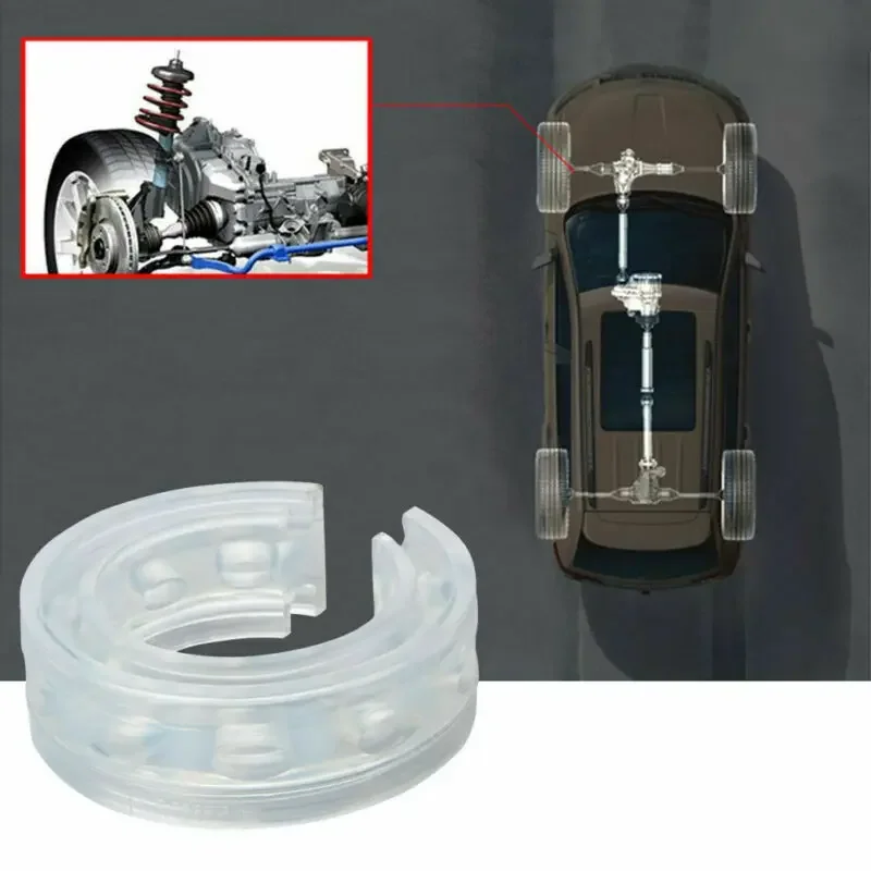 D Type Car Shock Absorber Spring Bumper Buffer, Reduce Noise, Improved Suspension Performance Easy Installation