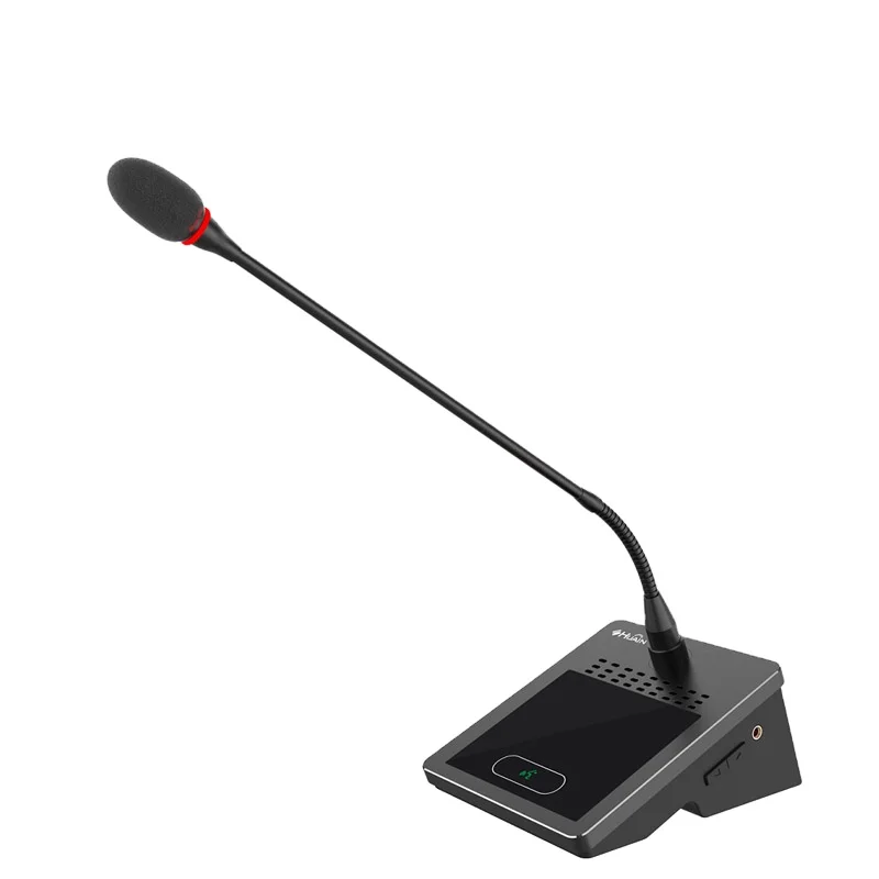 HY-D630DA1 Audio Conference System Table Microphone DSP Wired Dante Unit with 48V POE Power Supply 30Hz-20KHz 82dB SNR