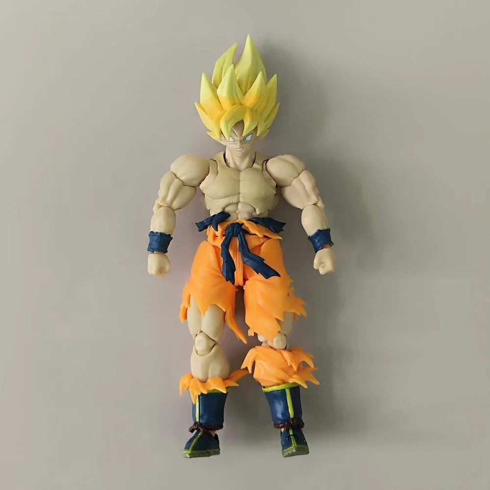 ドラゴンボールZ 孫悟空 アクションフィギュア 伝説の超サイヤ人 孫悟空 S.H.Figuarts PVC 可動式アニメフィギュア 17cm モデル玩具