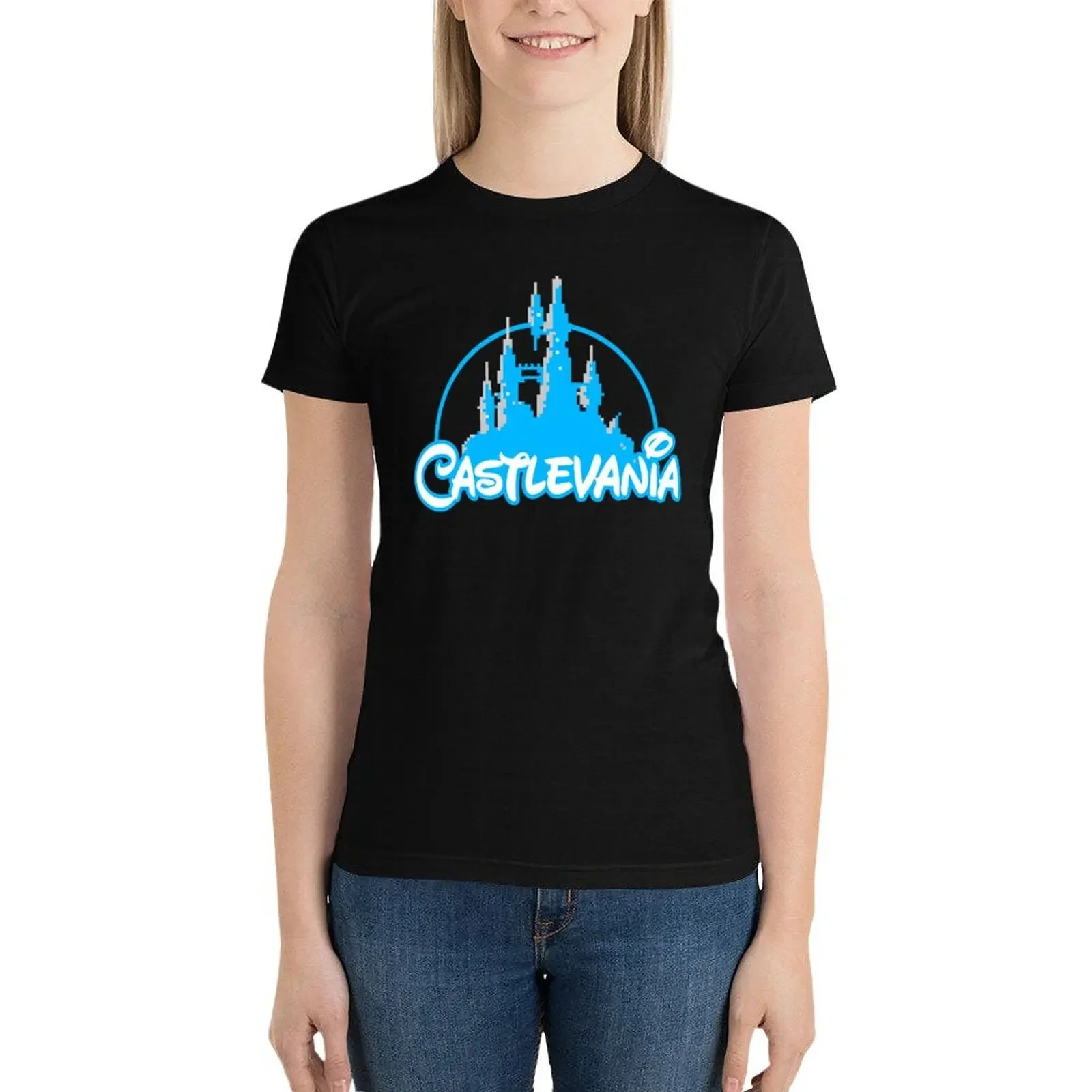 

Castlevania T-Shirt summer tops Short sleeve tee t shirt for Women