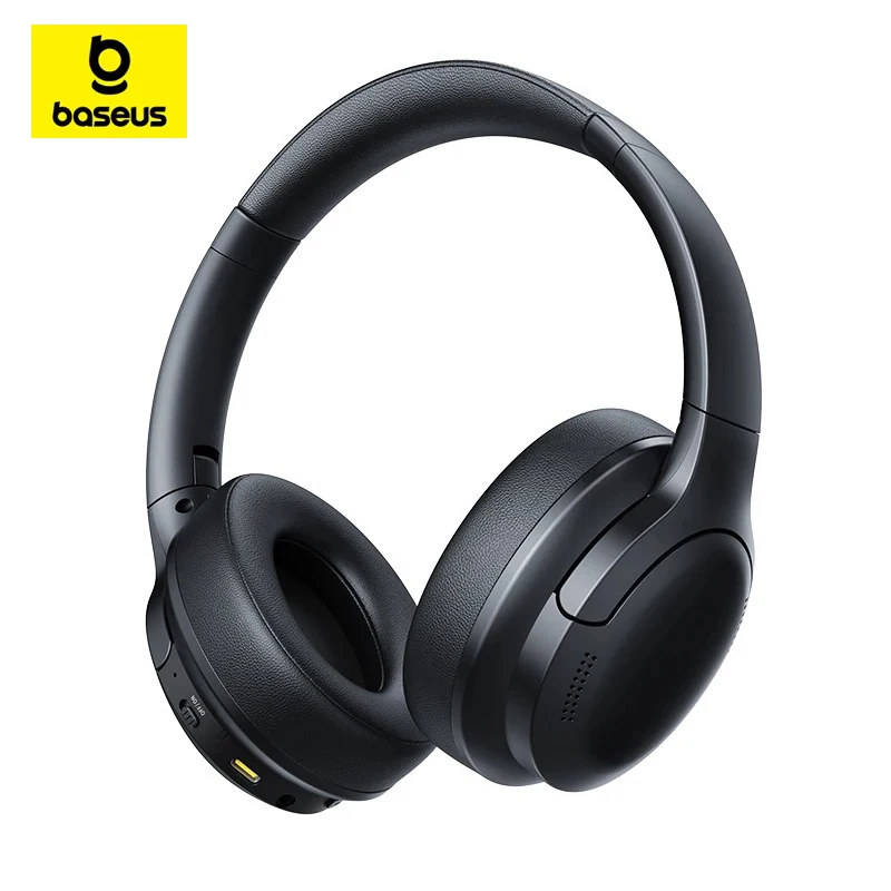 

Baseus BH1 Lite Headphones Wireless Bluetooth 6.0 Earphones ENC Call Noise Reduction Earbuds 80H Playtime Super Bass Hit Headset