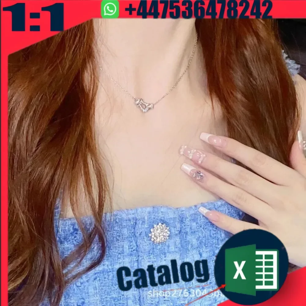 

Маленькая подвеска в форме подковы из розового золота с бриллиантами Универсальная цепочка на ключицу премиум-класса