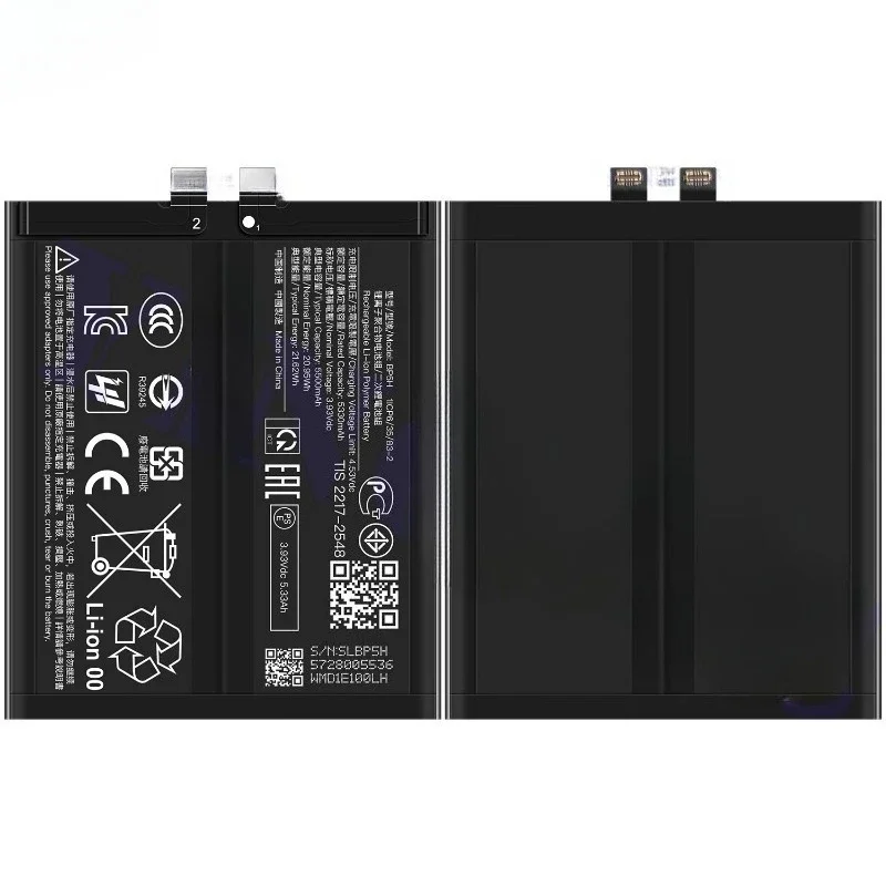 BP5H for Xiaomi MI 15T Pro 5G Mobile Phone Battery High Quality High Capacity Battery Replacement Bateria Grade A Cell with Tool