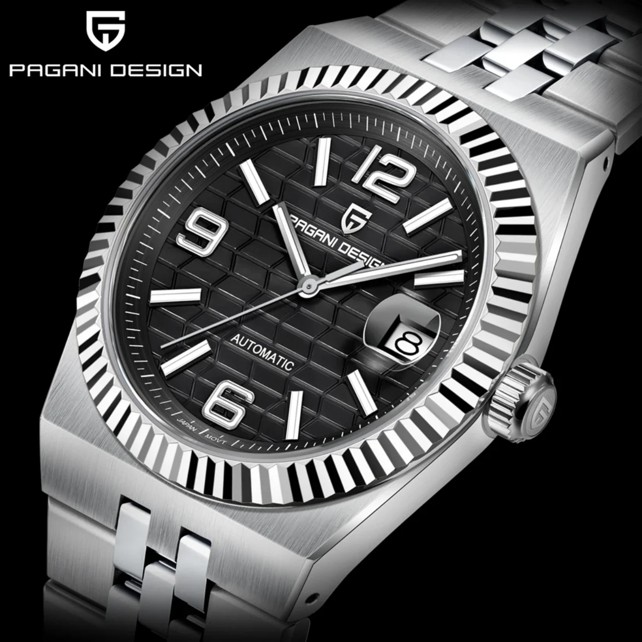 

Новые мужские автоматические механические часы PAGANI DESIGN 2026 года, из нержавеющей стали, с сапфировым стеклом, водонепроницаемые, класса люкс, Reloj Hombre