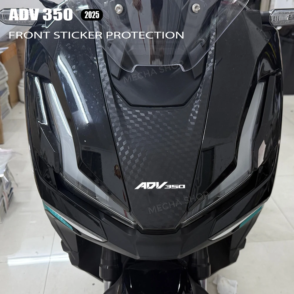 

New ADV350 2025 Accessories Motorcycle Front Fairing Sticker Protection Kit Decorative For ADV 350 350 ADV 2022-