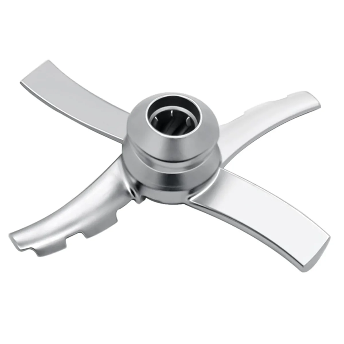 2PCS เปลี่ยนใบมีดสําหรับ Ninja Creami NC300 Series,ผสมใบมีด Paddle NC301, CN305A, CN301CO Silver