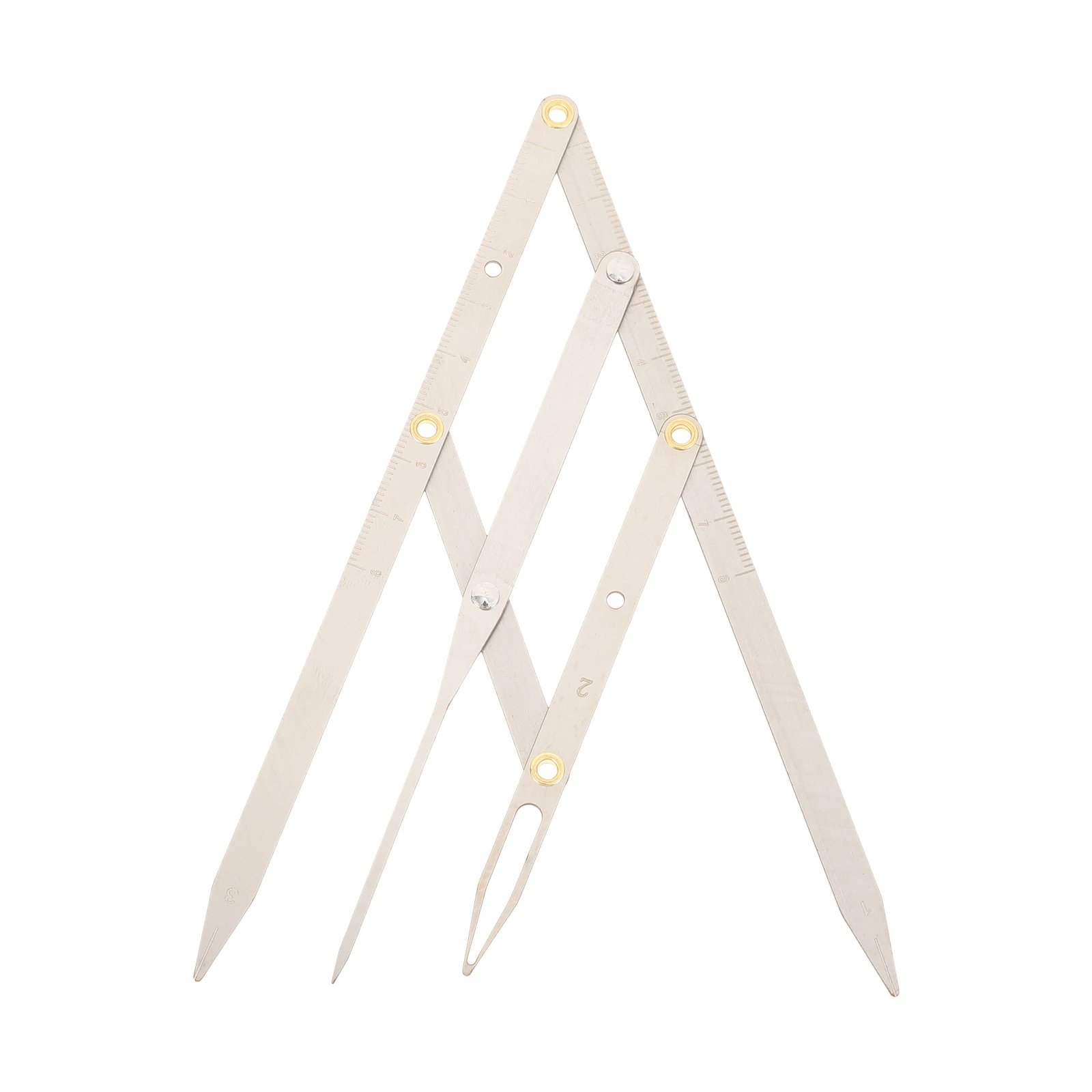 الفولاذ المقاوم للصدأ النسبة الذهبية الحاجب حاكم قابل للتعديل أداة قياس ل الحاجب الوشم Microblading تحديد المواقع رسم الشفاه