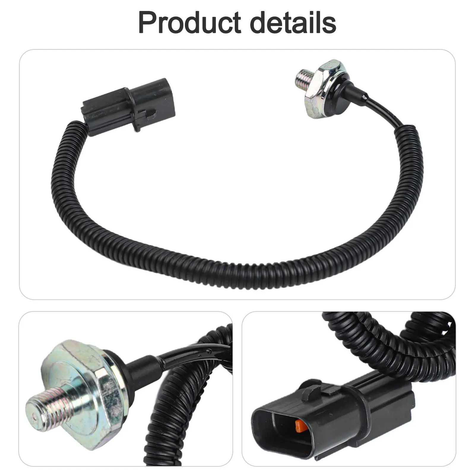 Sensor automotriz Sensor de motor Compatible con múltiples vehículos Fácil instalación Piezas del sensor de golpe automotriz