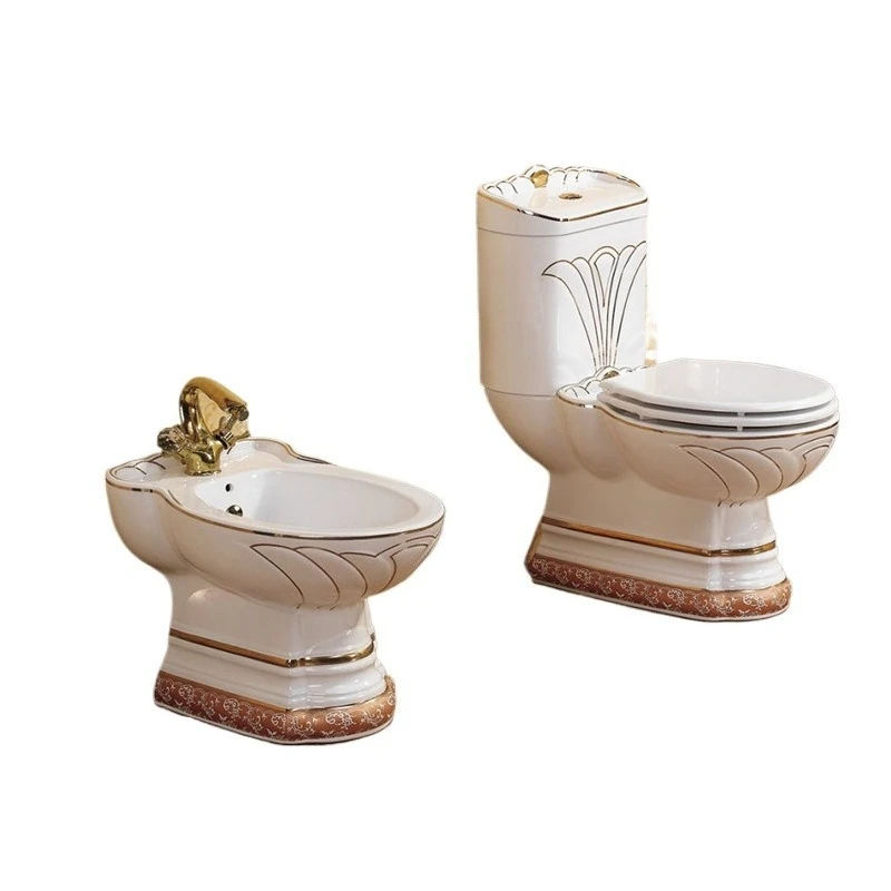 

Retro modern minimalist toilet