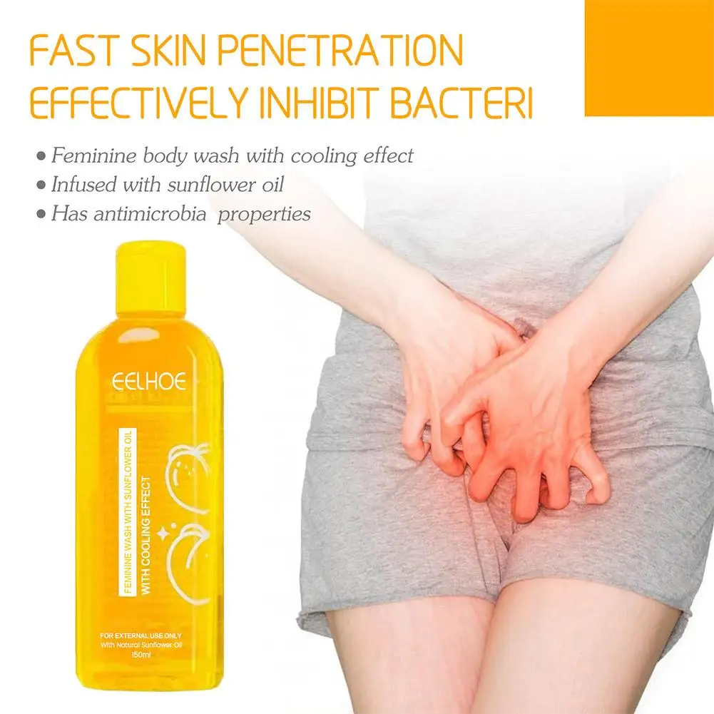 

Гель для душа 150 мл с натуральным подсолнечным маслом, освежающий, против зуда, длительного действия, E1C6