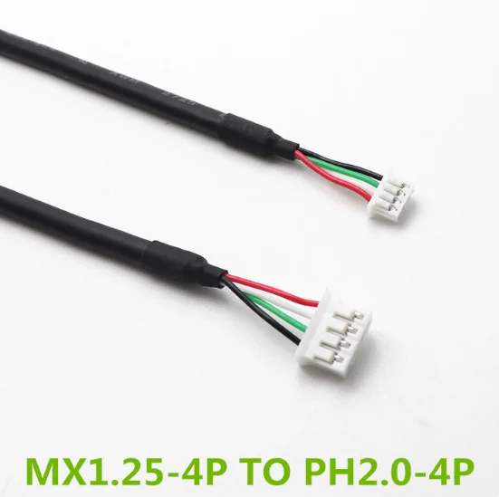 

PH2.0-4P to MX1.25-4P USB 4-core shielded data cable.