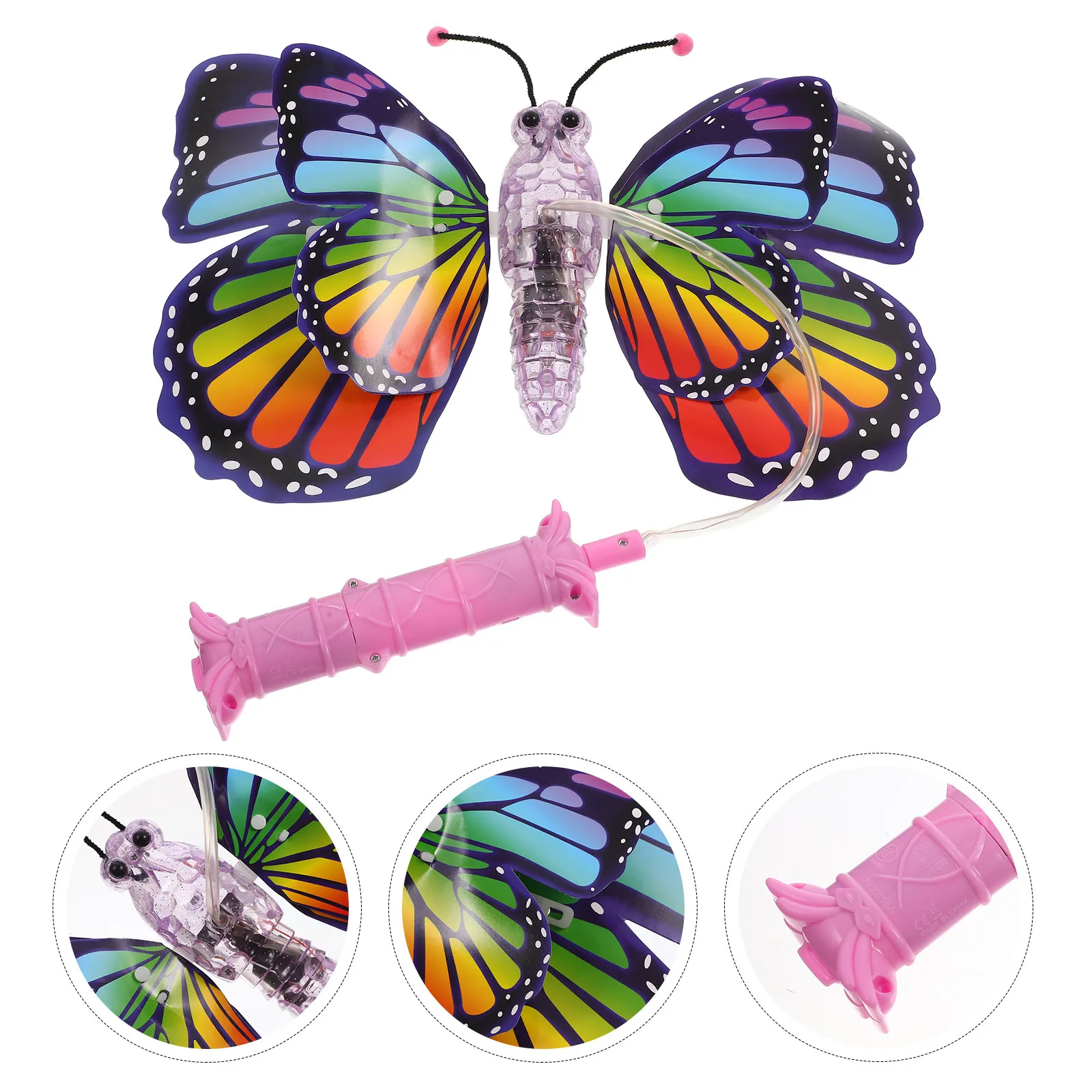 

Electric Glowing Music Wing Lantern Portable Kids Luminous Crawling Walking Educational Plaything Bright Color Flashing Sound