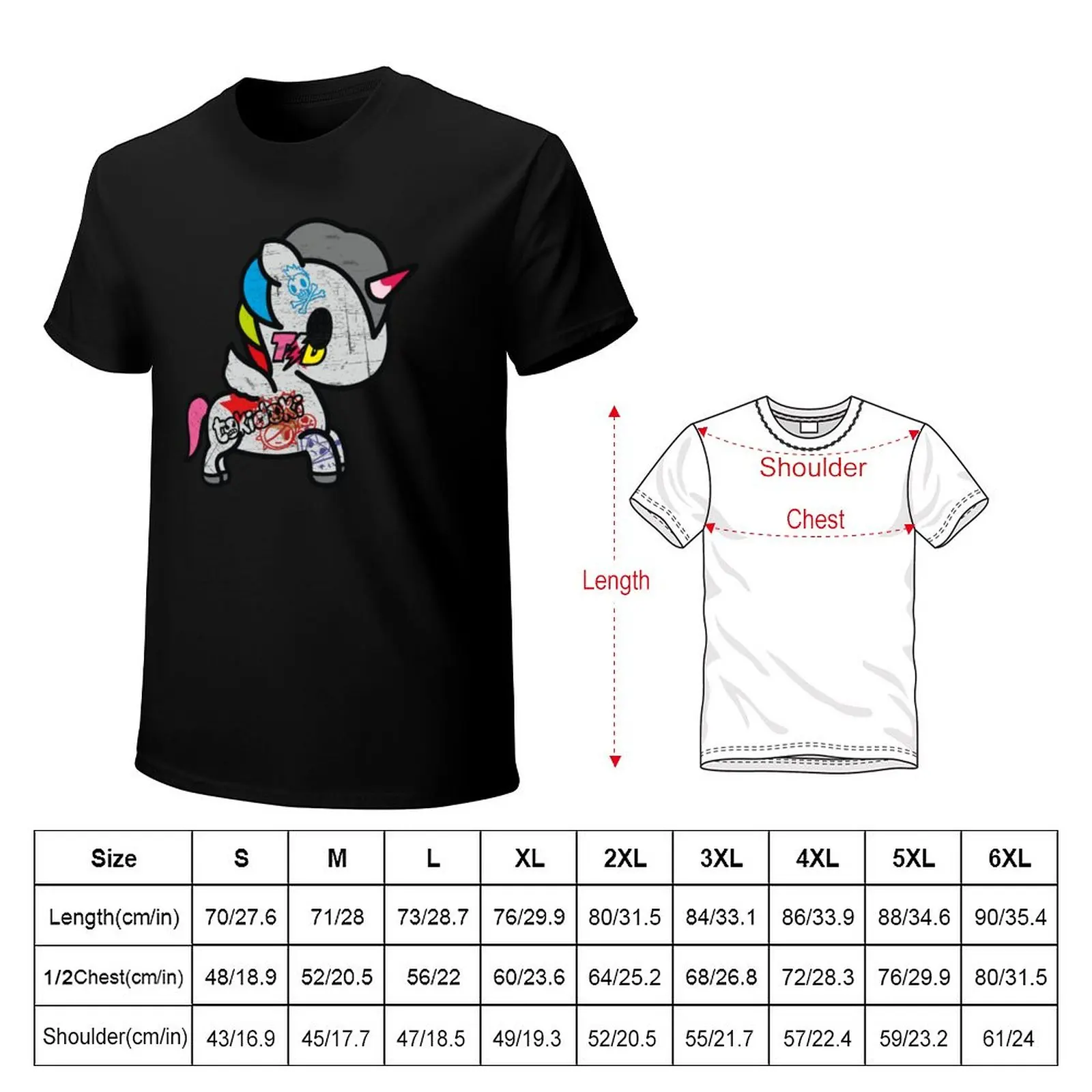 sweets friends tokidoki unicorns T-Shirt graphic t shirt man clothes sweat shirts mens graphic t-shirts funny