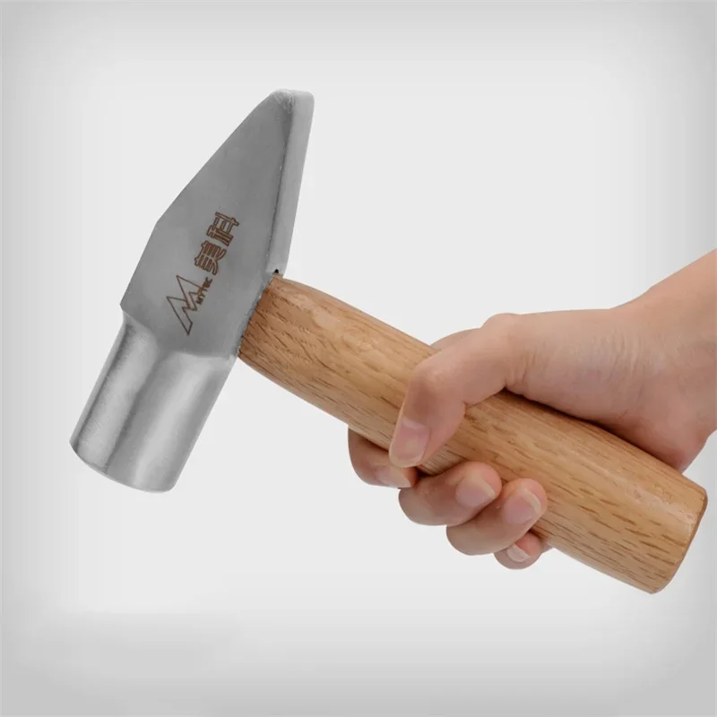 Silversmith Short Handle Small Hammer High Carbon Steel Manual Round Head Professional Gold Jewelry Multipurpose Tool Hammer