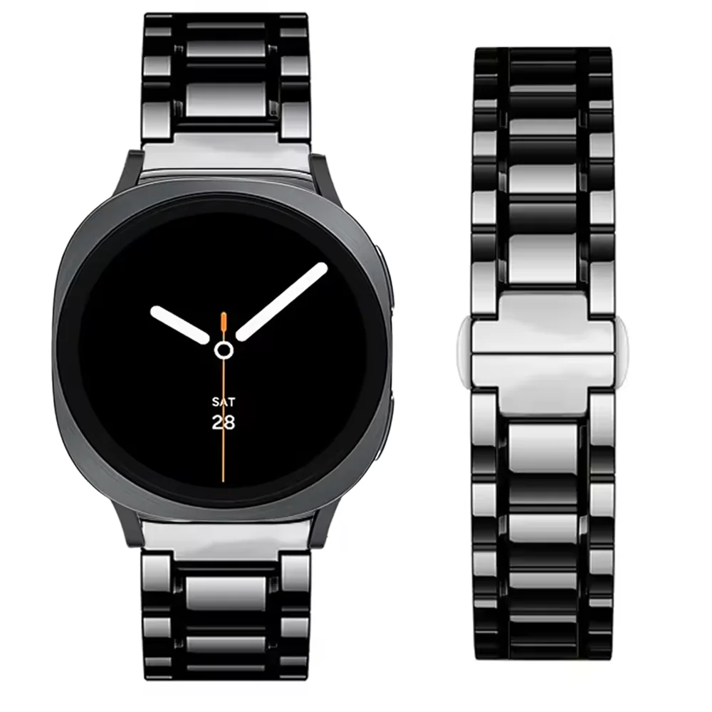 

Металлический ремешок для Samsung Galaxy Watch Ultra 2025 47 мм, керамический спортивный металлический браслет, браслет для Galaxy Watch 8/8 Classic Correa