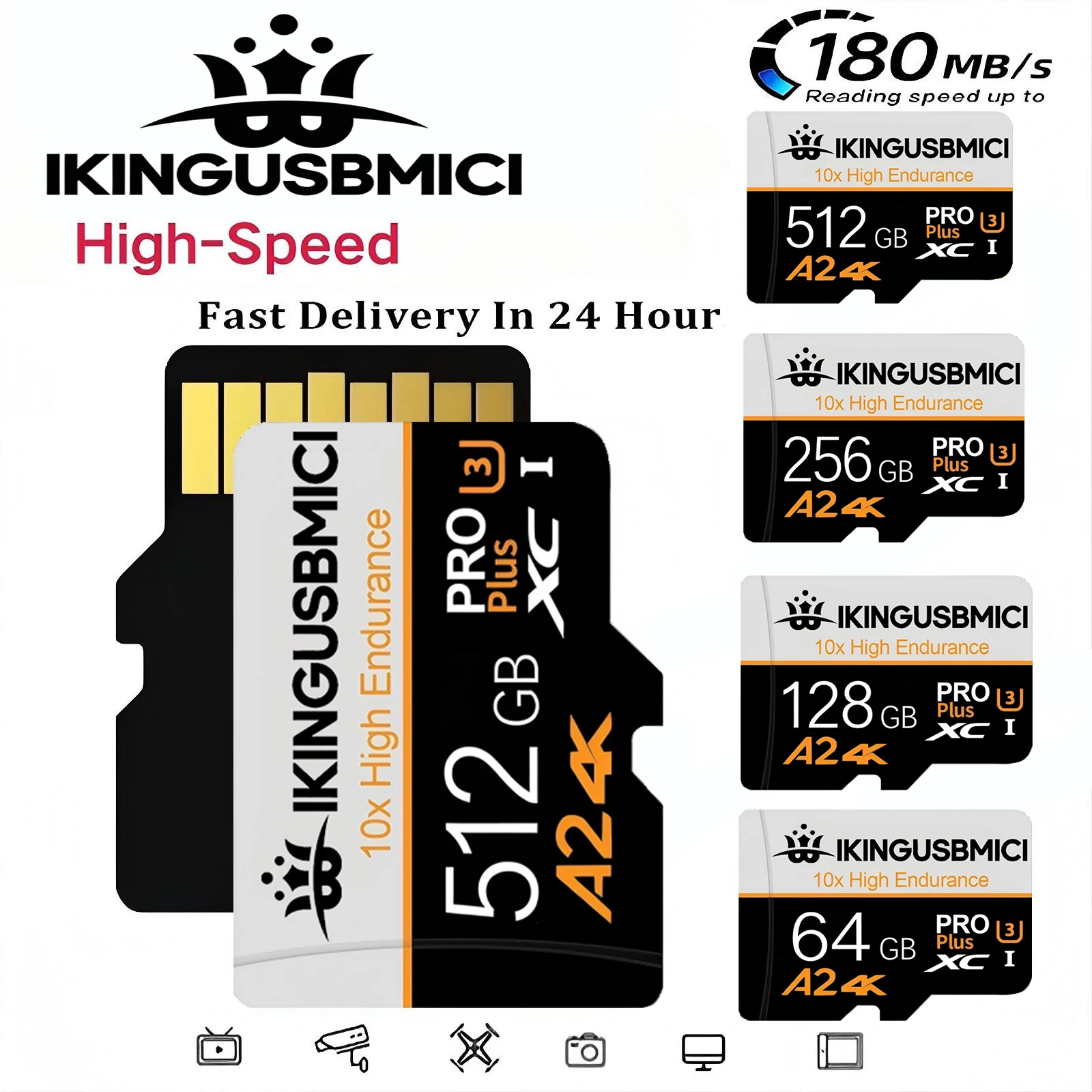 Micro TF SD SD Cards Card TF Cards SD 128GB 32GB 256GB 64GB 512GB Cards Memory Card U3 Class 10 for Camera Mobile Nintendo