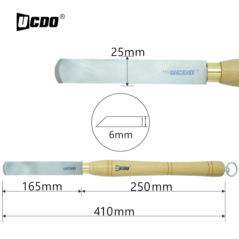 Imagem -04 - Ucdo-hss Woodtourning Tools Grupo Spindle Roughing Bowl Gouge Tool Raspador Skew Chisel para Carpintaria Torno Pcs