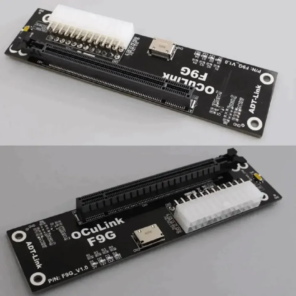 PCIe 4.0 OcuLink EGPU Docking Station M.2 NVMe to SFF-8612